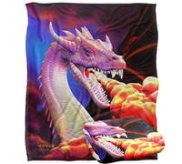Royce Mcclure Dragon Fire Silky Touch Super Soft Throw Blanket 152 X 127 cm