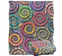 Royce Mcclure Hisstory Snake Pattern Silky Touch Super Soft Throw Blanket 152 X 127 cm