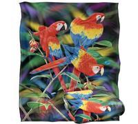 Royce Mcclure Macaws Silky Touch Super Soft Throw Blanket 152 X 127 cm