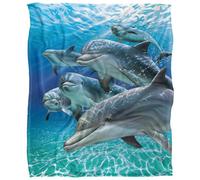 Royce Mcclure Travelers Silky Dolphin Supersoft Blanket Multicoloured (152Cm X 127Cm)