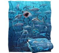 Royce Mcclure Wish You Were Here Great White Sharks Silky Touch Super Soft Throw Blanket 152 X 127 cm