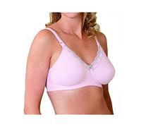 Royce Sadie Pink Cotton Rich Non-Wired Drop Cup Nursing Bra 30E