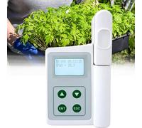 RoyceBee Chlorophyll Temperature Nitrogen Moisture Meter Gauge 4 in 1 Plant Nutrition Tester Nitro Demand Detector, with Data Storage and Analysis, 2 Seconds Rapid Measurement