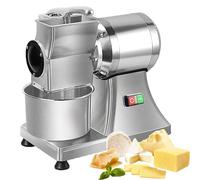 RoyceBee Electric Cheese Grater, 0.75HP 550W Commercial Electric Cheese Grating Machine, Bread Bran Shredder, 88LB/hour Electric Rotary Butter Grinder with Container for Cheese, Chilli