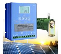 RoyceBee Wind Solar Hybrid Charge Controller 20000W, 12V/24V/48V Regulator MPPT Wind Solar Hybrid Boost Controller, for Wind Turbine Generator Charger Battery, Solar Controller,12V