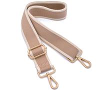 ROYGBCP Adjustable Purse Strap Canvas Crossbody Bag Shoulder Strap Replacement Universal Thick Strap for Handbags, Purses - Unisex Design