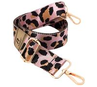 ROYGBCP Purse Straps Replacement Crossbody Bag Straps Wide Shoulder Strap Adjustable Replacement Crossbody Straps Leopard Colors for Handbag