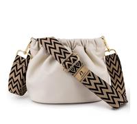 Replacement Purse Strap Shoulder Strap Adjustable Crossbody Strap for Women Crossbody Wide Shoulder Bag, Wave-gold Hardware, width: 1.5''