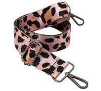 ROYGBCP Replacement Purse Strap Shoulder Strap Adjustable Crossbody Strap for Women Crossbody Wide Shoulder Bag, Pink, 28" to 51"