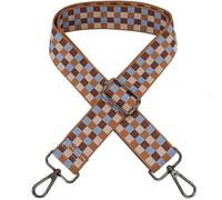 ROYGBCP Replacement Purse Strap Shoulder Strap Adjustable Crossbody Strap for Women Crossbody Wide Shoulder Bag, Qpg-gun Metal Buckle, 26” to 52”