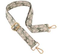 ROYGBCP Replacement Purse Strap Shoulder Strap Adjustable Crossbody Strap for Women Crossbody Wide Shoulder Bag, Green M-gold Hardware