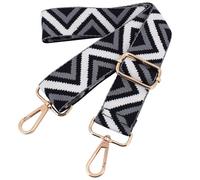 ROYGBCP Replacement Purse Strap Shoulder Strap Adjustable Crossbody Strap for Women Crossbody Wide Shoulder Bag, Fold Z2-gold Hardware, Width 1.5“