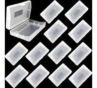 ROYHOO 12PCS Transparent Anti Dust Cover Cartridge Game Case Box for Nintendo Game Boy Advance