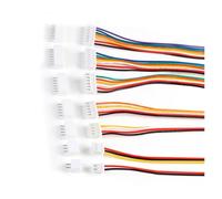 ROYIHOME 10PCS=5Sets JST XH2.54 XH 2.54mm Wire Cable Connector 2/3/4/5/6/7/8/9/10 Pin Pitch Male Female Plug Socket 30CM Wire 26AWG(5 Sets 4P)