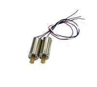 ROYIHOME 1PC Mini 8520 8.5mm*20mm CW/CCW Coreless Motor 10 Teeth Brass Gear DC 7.4V 52000RPM High Speed Engine RC Drone Quadcopter UAV(Red Blue Cable Motor)