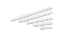 ROYIHOME 1Pcs White Poly Tetra Fluoro Ethylene Bar Environment-friendly DIY PTFE Plastic Rod 6mm-50mm Diameter(5x300mm)