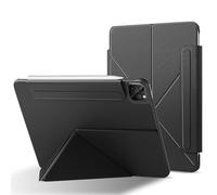RoYiio Case for iPad Air 13 Inch (M4 2026/M3 2025/M2 2024) Case iPad Pro 12.9" 6th/5th/4th/3th Generation 2022/2021/2020/2018 Cases Strong Magnetic Stand Pencil Storage Auto Sleep/Wake (Black)
