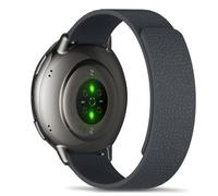 RoYiio Magnetic Bracelet for Amazfit Active 2 Square/Active 2/Bip 3 Pro/Cheetah Square Bracelet 20 mm Soft Comfort Sport Silicone Replacement Strap for Amazfit GTR Mini/GTS 4/GTS 3 - Cosmic Grey