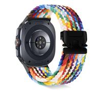 RoYiio Nylon Band for Samsung Galaxy Watch Ultra 2/1 47mm, Official Rainbow