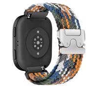 RoYiio Nylon Strap for Amazfit Balance 2 Straps Bip 6 /Bip 5 /Cheetah Round/Cheetah Pro Bands Soft Breathable Comfort 22mm Woven Nylon Strap for Amazfit GTR 4 /GTR 3 Pro - Denim Colorful