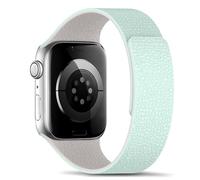 RoYiio Silicone Strap for Apple Watch Band Ultra 1/2 49mm Soft Comfort Magnetic Straps for Apple Watch Series 10 46mm, Series 9/8/7 45mm, Series 6/5/4/SE 44mm, Series 3/2/1 42mm - Green Starlight