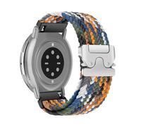 RoYiio Strap for Amazfit Active 2 Square/Active 2 Band Bip 3 /Bip 3 Pro/Cheetah Square Bands Soft Breathable Comfort 20mm Woven Nylon Strap for Amazfit GTR Mini/GTS 4 /GTS 3 - Denim Colorful
