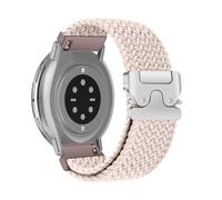 RoYiio Strap for Amazfit Active 2 Square/Active 2 Band Bip 3 /Bip 3 Pro/Cheetah Square Bands Soft Breathable Comfort 20mm Woven Nylon Strap for Amazfit GTR Mini/GTS 4 /GTS 3 - Milk Tea