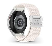 RoYiio Strap for Samsung Galaxy Watch 7/FE/6/5/4 Band Forerunner 570 42mm Straps Soft Breathable Comfort 20mm Woven Nylon Strap for Garmin Vivoactive 6/Vivoactive 5/Vivomove Trend - Starlight