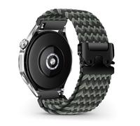 RoYiio Strap for Xiaomi Watch S4/2/S3/2 Pro/S2 Band Redmi Watch 5 Active/Lite Straps Soft Breathable Comfort 22mm Woven Nylon Strap for Huawei GT 6 Pro 46mm/Garmin Venu 4 45mm - Black Green