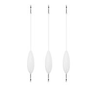 ROYJJ 12/15/20/30/40g Fishing Float Bombard Shape Upward Bobber Acrylic Floating Buoyancy Bobbers For Long Casting 3pcs Casting Weights For Fishing