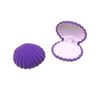 ROYJJ 6 Colors Wedding Jewelry Storage Cases Amazing - Cloth Earring Necklace Pendant Bracelet Storage Organizers Shell necklace box