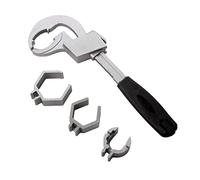 ROYJJ Adjustable Wrench Multifunctional Bath Wrench Aluminium Alloy Open End Spanners Bathroom Repair Hand Tool