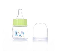 ROYJJ Baby Bottle Portable Baby Nursing Bottle 1.7oz Wide Neck Natural Flowing Easy to Milk Bottle for Infant Pet Dog Bottle
