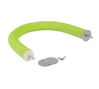 ROYJJ Bird Stand Perch U-Shape Natural Wood Standing Grinding Rod Parrot Toy Stable Scrub Station Cage Accessories Birds Bir The Birds Feeders Perches Accessories Toys Stand Feeder Cup Parakeet Toys