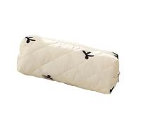 ROYJJ Bowknot Pattern Pencil Case for Student Girl Women Large Capacity Pen Pouches Pencil Organizers Bag Travel Cosmetic Bag Large Capacity Student Case