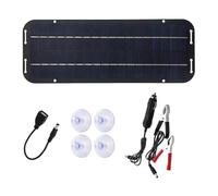 ROYJJ Easy Carry Monocrystalline Sun Panels Charging Set with High Efficiency Flexible Solar Charges for Outdoor Camping Hikin Flexible Solar Panel Outdoor Charging Kit