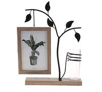 ROYJJ Exquisite Family Picture Frame 4x6 For Creative Double Sides Display Photo Frames For W/Terrarium Vase Flower Plant Dec Door Wreaths For Front Door Outside All Season