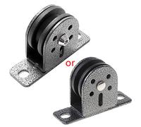 ROYJJ Fitness Mute Silent Bearing Pulley U-Grooved Wheel For Lifting Workout Equipment Home Gym Sport Accessory Metal Fold Back Clips Paper Clamps Spring Clamps Binder For Clip