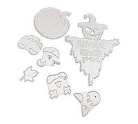 ROYJJ Halloween Pumpkin Metal Cutting Dies Stencil Scrapbook Album Paper Template Cutting Dies Stencil