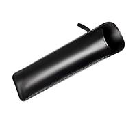 ROYJJ High-end Black PU Leather Umbrella Portable Waterproof Umbrella Storage Pocket Water Absorbent Umbrella Bag Leather umbrella case