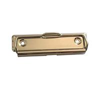 ROYJJ Mountable Metal Clipboard Clips Spring Loaded Mount Handle with Rubber Feet Hardboard Clamps Office Supplies