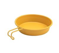 ROYJJ Multifunctional Kitchen Serving Dish Professional 304 Stainless Steel Cooking Bowl for Outdoor Camping Everyday Use Cookware Accessory