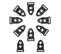 ROYJJ Pack Of 10 Outdoor Camping Tent Ground Fixed Clip Nails Poles Rod Feet Clamp Camping Accessory Tent Stability Enhancer Ground Fixed Clip