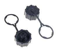 ROYJJ Pack of 2 Threaded Drain Covers with Tethers for Sprayers Leakproof Design Lawns Garden Sprayer Tanks Caps