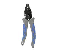 ROYJJ Portable Fishing Crimping Pliers 0.1-2mm Sleeve High Carbon Steel Wire Rope Crimper Multifunctional Cutter Scissors Tool