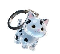 ROYJJ Portable Pet Hair Storage Pendant Kitten-Shaped Design Hair Collector Owners Gift Easy Collection Acrylic Cats Storage Box