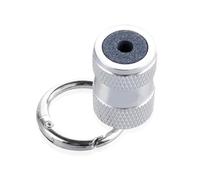 ROYJJ Professional Darts Grinder Portable Steel Needle Darts Sharpening Tool Grinding Stone For Steel Tip Point Professional Flight Sharpener Keychain
