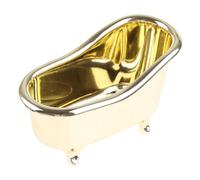 ROYJJ Shaped Storage Bin Jewelry Cosmetic Organizing Box Large Capacity Holder Waterproof Easy Electroplating bathroom gold bathtub storage box