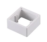 ROYJJ Single Socket Spacer Electrical Outlet Box Extender Single Gang Box Extender with Screws for Living Room School Office Increasing Ring Heightening ring