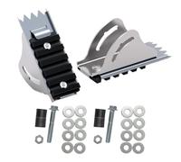 ROYJJ Solid Aluminum Ladder Anti Slip Pads Secure Stabilizer Blocks Quick Install Ladders Foot Pads For Construction Home Use